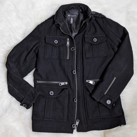 INC International Concepts Other - INC International Concepts Black Utility Jacket S